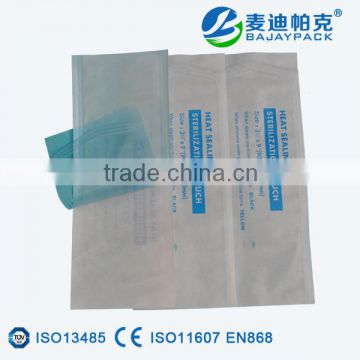 Different types Heat Sealing Sterilization Flat Pouch with superior quality