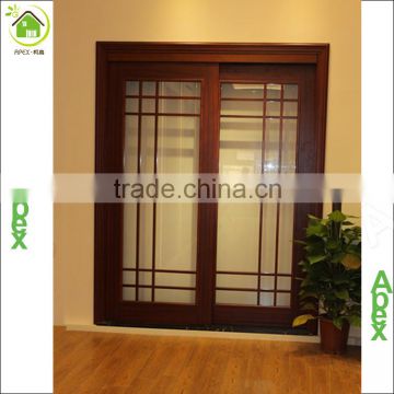 interior french doors /sliding door wooden door with glass front door design
