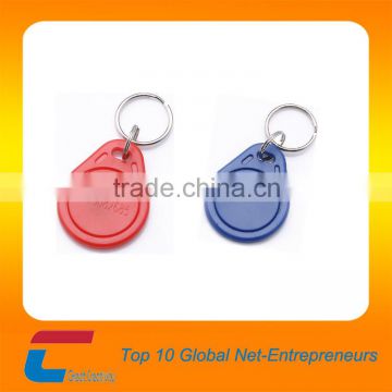 Free sample !shenzhen chuangxinjia plastic key fob ,hotel key tag