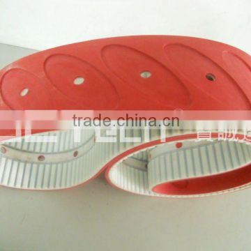 Special belt for glass - Timing Belt Punching Elliptic Hole