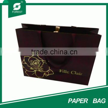 KRAFT PAPER BAG & SHOPPING BAG WITH PAPER HANDLE