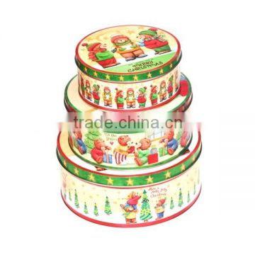 Promotional China first grade tin case with design
