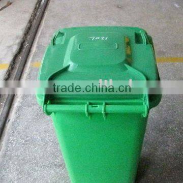 120L-plastic with wheels ash bin