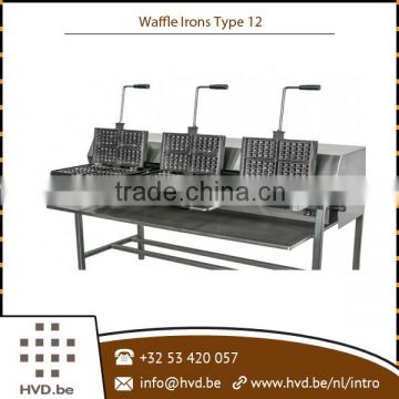 Result Oriented Waffle Making Machine Type 12 with Three Large Baking Plate