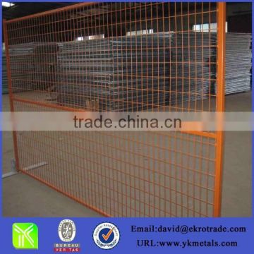 Canada type Temporary safety fencing