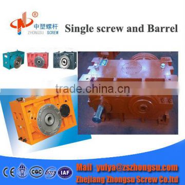 Orange color gearbox for extruder