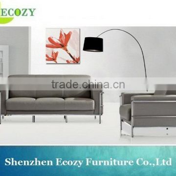 Fashionable new arrival Reception room modern leather sofa