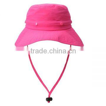 Custom High Quality Pink Outdoor Hat