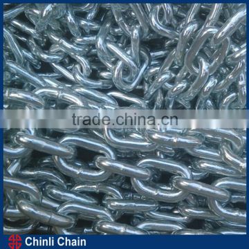 Q235 Iron Galvanized Short Link Chain, Ordinary Mild Steel Link Chain,Normal welded Po