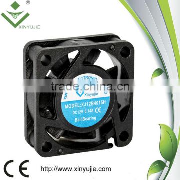 Xinyujie 5v 12v 24v dc brushless fan 40x40x15mm with pulse signal