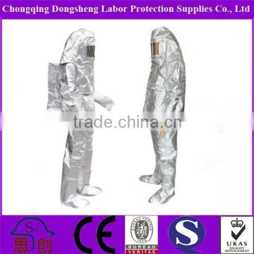 Aluminized Kevlar Heat Insulation Suit with EN ISO 11612 European Standard