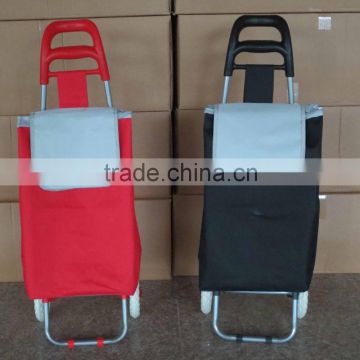OEM design best price different colors portable foldable shopping trolley/Beach luggage trolley