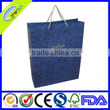 2016 new style fancy art paper bags for clothes