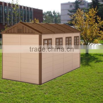 Easy assembly convenient for moving plastic garden shed