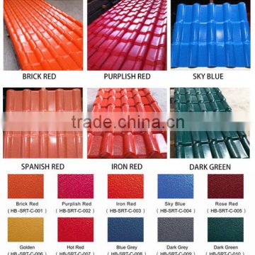 ASA coated color lasting 20 years bamboo sheets for residential house