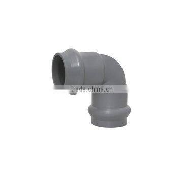 Plastic Pipe Elbow Rubber Joint