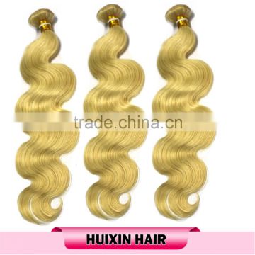 New arrival cheap brazilian 613 blonde hair weave virgin brazilian remy human hair body wave brazilian hair