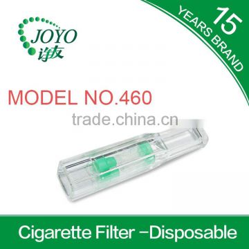 Cigarette double filter efficient filtration