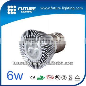 Indoor store lighting GU10 3*2W 6watt 6w dimmable led spot light