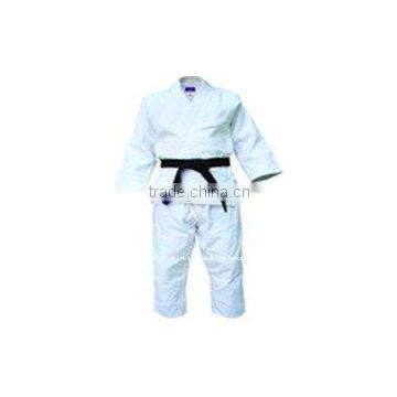 High Class Performance Plain White Cotton Judo Uniform