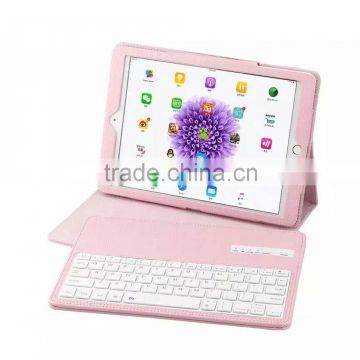 China factory supply detachable function PU leather case for ipad IOS OEM keyboard case