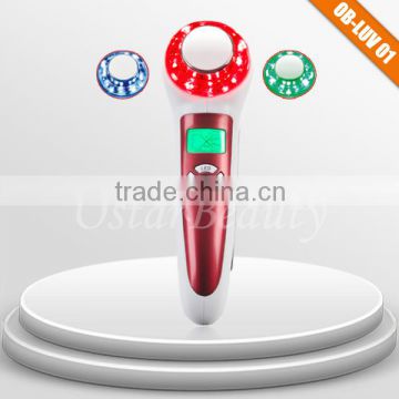 Professional led home use ultrasonic device for skin OB-LUV 01