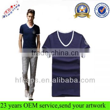 100 Cotton Custom T Shirt With Collars