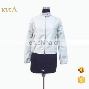 2016 wholesale spring autumn leather jackets for women