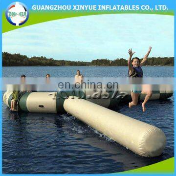 Aqua park cheap inflatable floating water bouncer for sale