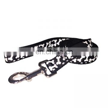 Manufacturer custom logo good quality reflective dog leash collar set