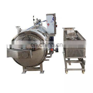 Automatic double door high efficiency sterilizing retort for canned food / beverage / Canned / meat / fish