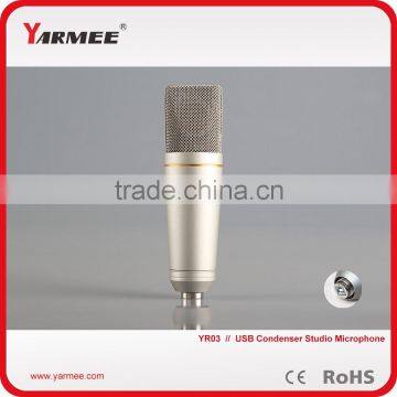 Professional condenser usb microphone for recording YR03