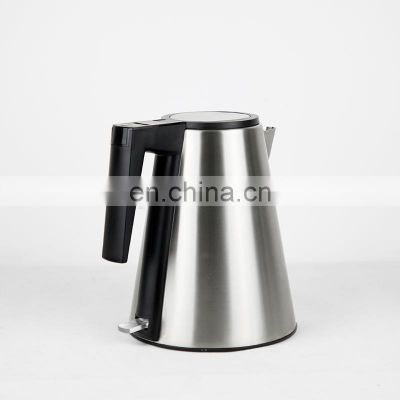 electric water kettle stainless steel 1000W for star hotel