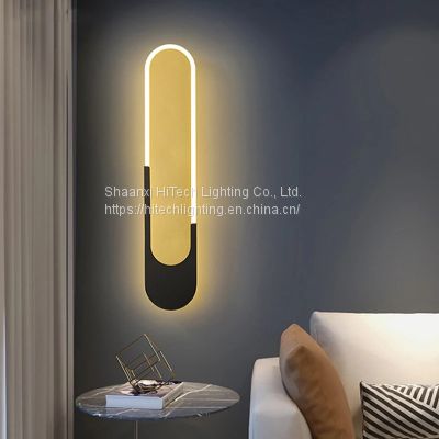 Led Wall Lights Minimalist Gold Indoor Lighting For Living Room Bedroom Bedside Home Decorative