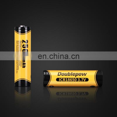 Factory price hot sale 18650 2500mAh Rechargeable Lithium ion battery cell for touchlight
