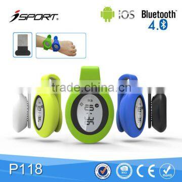 New Arrival wrist pedometer with blutooth