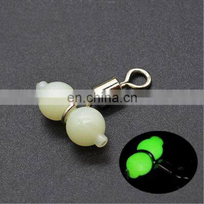Wholesale Luminous bead Rolling Swivels For Sea Fishing Accessories Tackle fishing tool