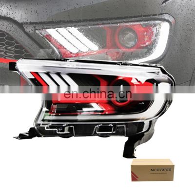 KB3Z-13008-F Or KB3Z-13008-G More Reliable Projector LED Red Eyes For Ford Ranger T6 2016  LED headlights