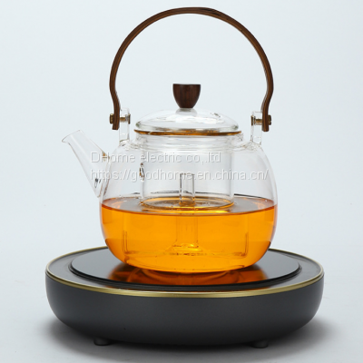 Household electric pottery tea stove light wave stove heating tea set Kung Fu tea making small tea pot boiling water
