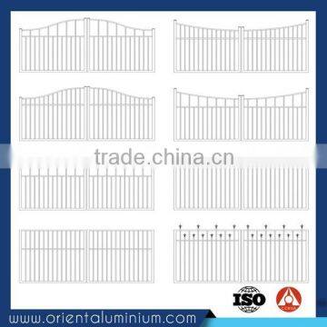 Customized Aluminum Steel Gate Design