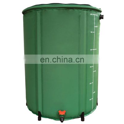300 liter portable water tank aqua tank storage collapsable pvc rain barrel