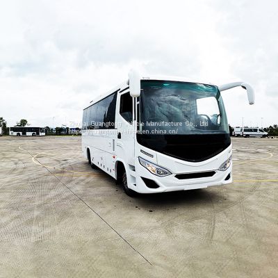 7m Diesel Manual Rhd 4X2 20-40 Seats Mini Bus 8m Sightseeing Tour City Bus Automatic for Sale