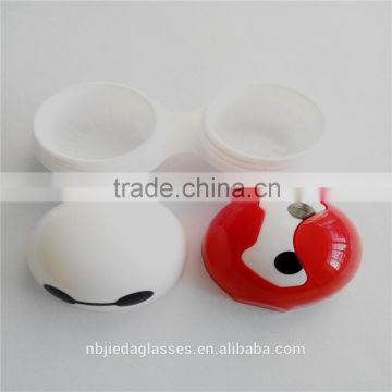warm baymax contact lens container, contact lens accessory