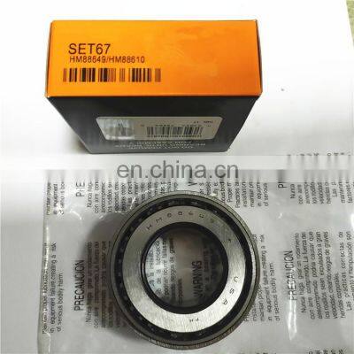 Good Quality SET67 Tapered Roller Bearing HM88649/10 Bearing HM88649/HM88610 34.93*72.23*25.4mm