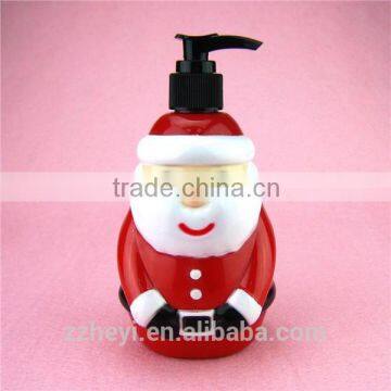 Colored Christmas santa claus decorative bottles