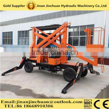 Walking 10m Height Hydraulic Electric Hand Crank Up Lift