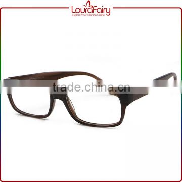 Laura Fairy Hot Selling Fashion Model Brown Acetate Optical Frames In Wholesale