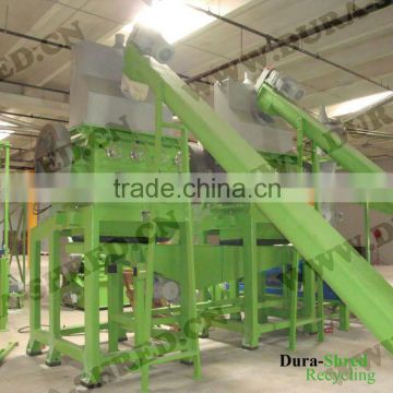 tire processing machine for rubber granules