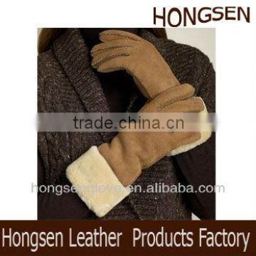 HS1414 sheepskin leather glove