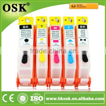Continuous ink cartridge kit for HP ink cartridge 4625 5525